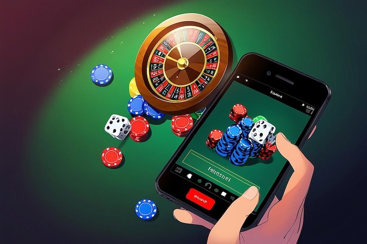 Simbol bonus dan fitur putaran gratis di Galactic Gems okbos86